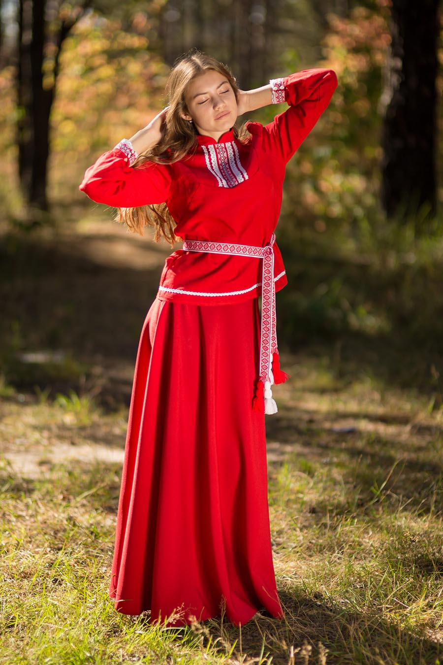Underwear Women in Slavic costumes in Liuzhou