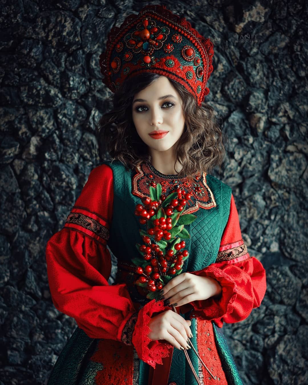 Nude girl Women in Slavic costumes in Liuzhou